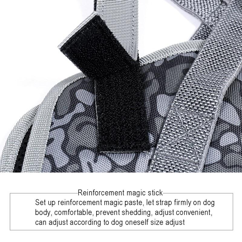 Dog Soft Adjustable Harness Pet Large Dog Walk Out Harness Vest for